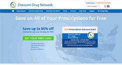 Desktop Screenshot of discountdrugnetwork.com